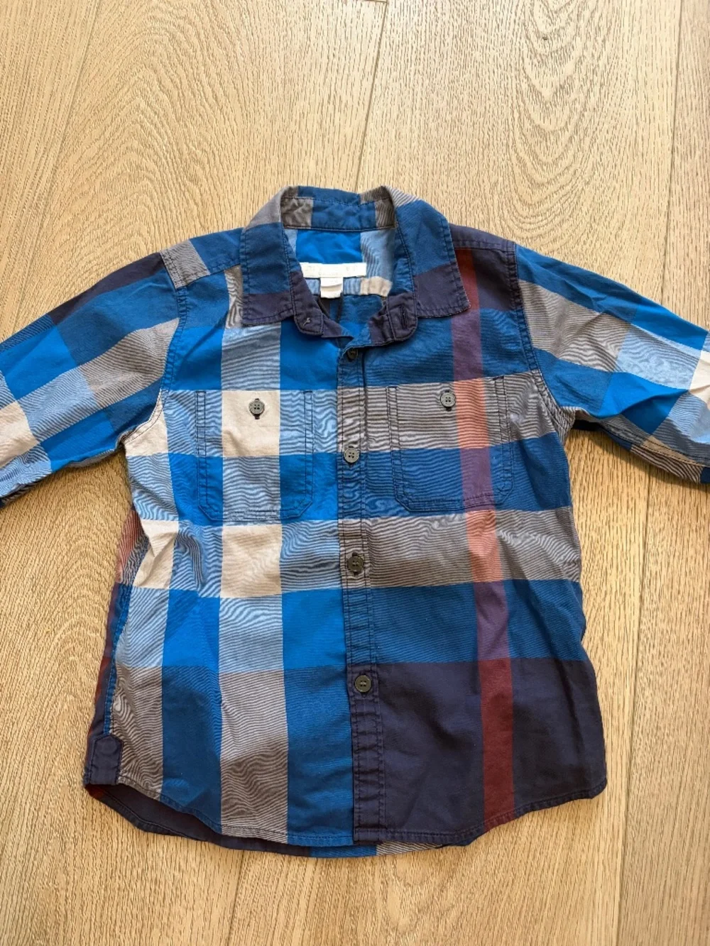Boys Burberry button down